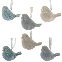 Украшение новогоднее "Птичка", L6 W5 H5 см