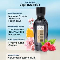 Dilis Парфюмерная вода для женщин Essence of the World Hawai 60 мл  фото 6