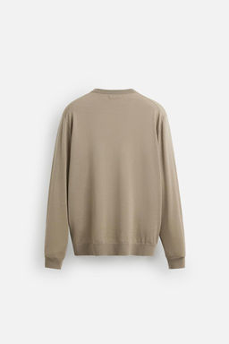 LIGHTWEIGHT 100% WOOL SWEATER - Zara фото 16