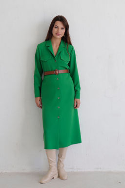 Платье-рубашка с английским воротником - Martichelli фото 150