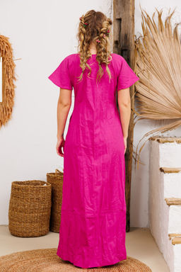 Платье AMORI 9724 фуксия  фото 2