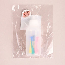 Бутылочка для нанесения краски, со шкалой деления, 50 мл, 7 насадок