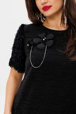 Платье INVITE 4083 черный дизайн - Mira fashion фото 94