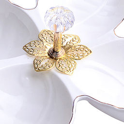 60041 Менажница фарф 4сек 25,5х25,5х5 LR (х12) - Mayer&boch фото 2