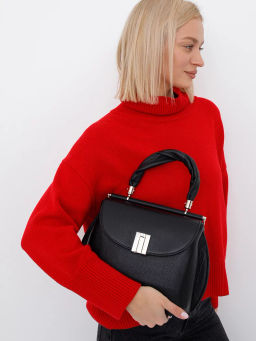 Сумка 1109-1MP black Velina Fabbiano-Safena