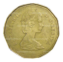 Монета 1 доллар 1989 года Канада