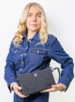 Сумка женская Lanotti 926/темно-серый