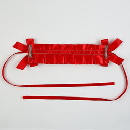 Карнавальная повязка Лолита, красная