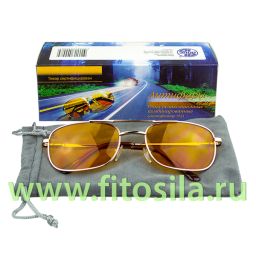 Очки водительские SPG релаксационные комбинированные/светофильтр №2 (с чехлом и салфеткой)