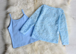 Т139/1-Г Блуза Скарлет - Baroshakids фото 2