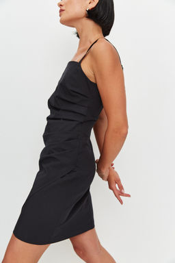 Платье мини с имитацией запаха - TO BE ONE фото 4