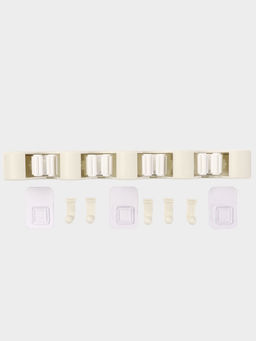 Держатель для швабр настенный самоклеящийся, 4 отделения, 3366 см - Simaland фото 5