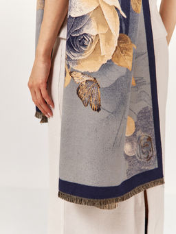 Палантин в составе шерсть и кашемир