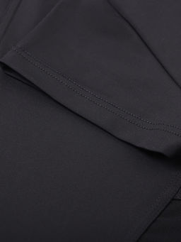 Футболка спортивная с сеткой женская MINAKU, чёрная, размер 44