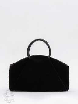 Сумка женская кожаная 1126MF black Polina&Eiterou