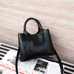 Женская сумка, кожа, MIRONPAN 29903 Черный