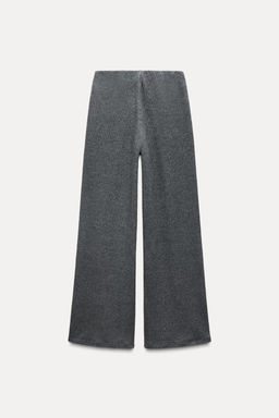 SOFT RIBBED TROUSERS - Zara фото 17