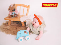 Беби Грипкар - Слоник (бирюзовый) - Полесье фото 8