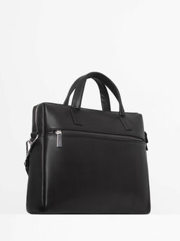 Мужская кожаная сумка Richet 1985LN 831 Черный