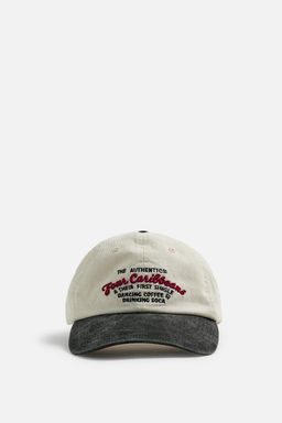 FADED EMBROIDERED CAP - Zara фото 2