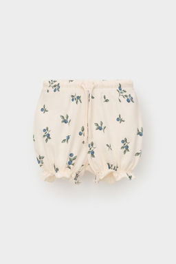 КР 400683/айвори,голубика к561 шорты д/дев яс