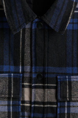 Sobrecamisa de franela Oversized Fit - H&m фото 5