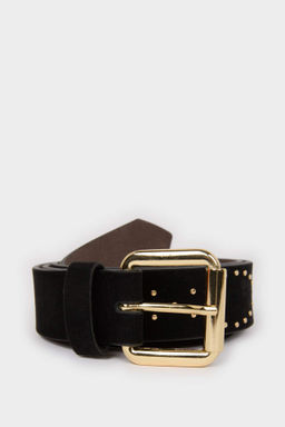 Kad?n Kare Toka Suni Deri Gunluk Kemer - Defacto фото 2