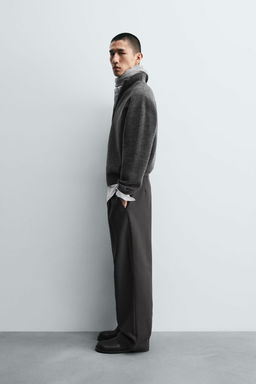 JERSEY CUELLO CREMALLERA / Gris oscuro - Zara фото 4