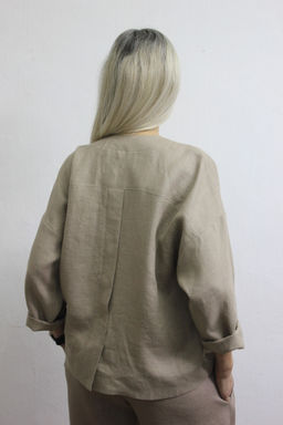Жакет свободного кроя Лен 100%