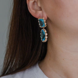 Серьги Арт. 3V-3462-Y - MyGemma фото 4