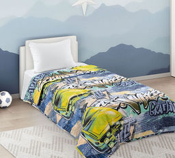 Покрывало стеганое Уличные гонки арт. П-17 140*200