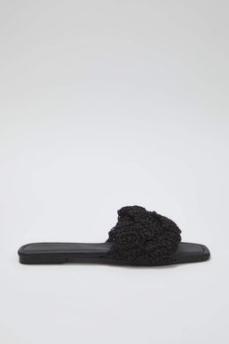 Trendyol Shoes Taba Orgu Kad?n Has?r Terlik TAKSS25TE00030 - Trendyolmilla фото 20