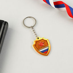 Цена за 2 шт. Магнит и брелок на 23 Февраля Самому смелому и отважному - Сима-ленд фото 3