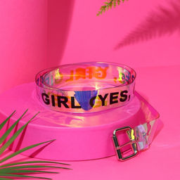 Ремень женский голография YES GIRL
