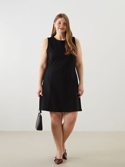 Bisiklet Yaka Elbise