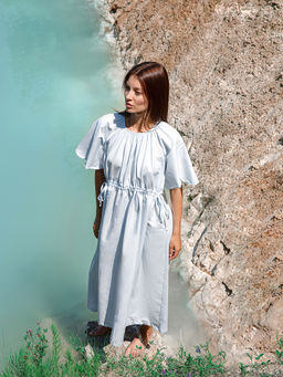 ПЛАТЬЕ ЖЕНСКОЕ голубой 152562