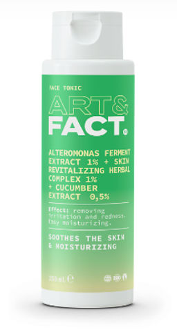 ART&FACT Тоник д/лица Alteromonas Ferment 1%+Skin Revitalizing Herbal 1%+cucumber 0,5% 150ml