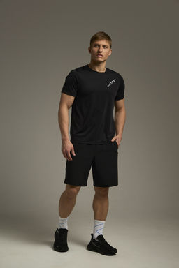 Шорты текстильные Черный