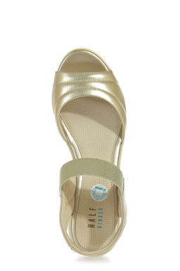 Босоножки женские RALF RINGER/Б900008БЗ/Бежевый/Золотой  фото 3