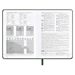 Ежедневник датированный 2024 ESCALADA, А6+, 176 л., арт. 63791/ 20 САРИФ ЗЕЛЁНЫЙ фото 7
