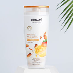 Гель для душа 250 мл, аромат манго и миндаль, BONAMI  фото 2