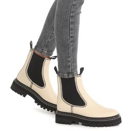 Женские челси TENDANCE Артикул 3121342, молочно-белый  фото 2