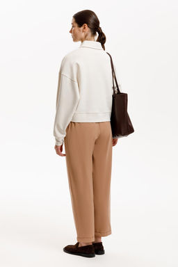 ЕВТ 4132/охра коричневая брюки жен