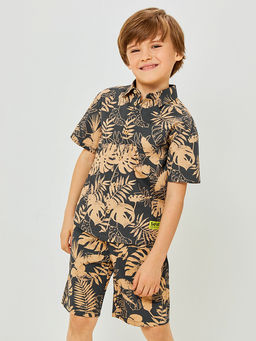 ACOOLA / Сорочка верхняя детская для мальчиков Andresi набивка