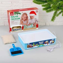 Планшет для рисования песком Зимние гонки - Школа талантов фото 3