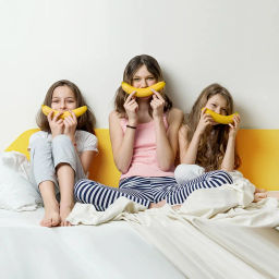 Детский шампунь-кондиционер с ароматом банана, 250 мл