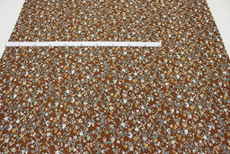 Штапель Теплые воспоминания цв.корица, ш.1.45м, вискоза-100%, 110гр/м.кв - Купава фото 9