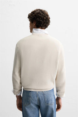 TEXTURED BASIC SWEATER - Zara фото 3