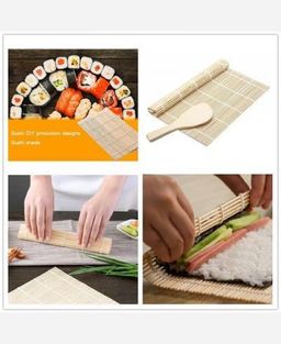 Бамбуковый коврик+лопатка для приготовления суши-роллов. 9046264 - Yiwu youda import & export co фото 3