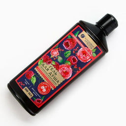 Гель для душа женский с экстрактом лесной малины, 500 мл, Кладовая красоты